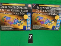 2 State Quarter Collector Map