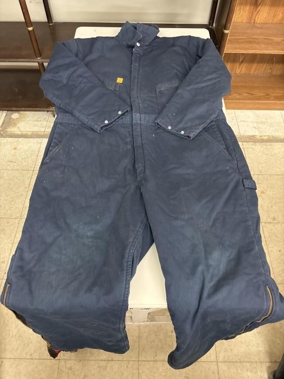 Vntg Berco Jumpsuit Overalls - Lined - sz XL