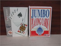 2 Decks of JUMBO Playing Cards