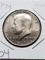BU 1974 Kennedy Half Dollar