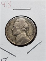 Better Grade Silver 1943 Jefferson Nickel
