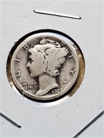 1923 Mercury Dime