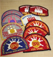 SELECTION OF BOWLING PATCHES