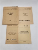 Vtg Army Technical & Field Manuals