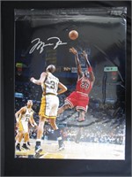 Michael Jordan signed 16x20 photo COA