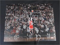 Michael Jordan signed 11x14 photo COA