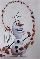 Frozen 2 Olaf Photo Josh Gad Autograph
