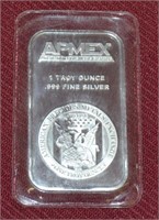 APMEX 1 Troy Ounce .999 Fine Silver Bar