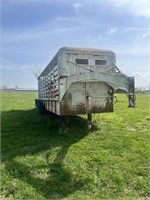 Horse / cargo trailer - yes it has been sitting
