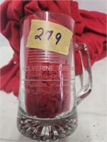Wolverine Tube Co. 50th anniv glass mug