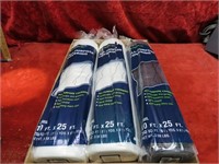 (3)New All purpose covering rolls.