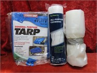 2-All purpose covering rolls, Tarp.