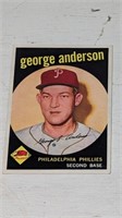 1959 Topps Baseball #338 George Anderson