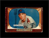 1955 Bowman #144 Art Houtteman P/F to GD+
