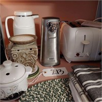 Toaster, Can Opener, Scent Warmers, Carafe