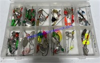 Clear Tackle Box Full Of Tackle