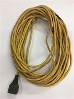 Used 100ft Extension Cord Yellow