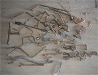 Grouping of antique wrenches