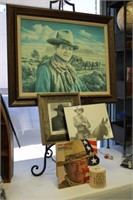 5PC COLLECTION OF JOHN WAYNE ITEMS