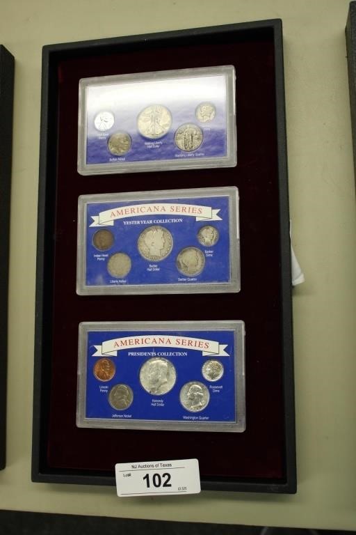 SET OF 3 AMERICANA SERIES