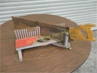 Vintage Miter Saw with Stand