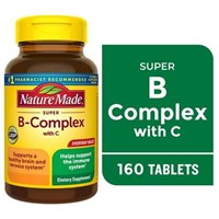 Nature Made Super B Complex with Vitamin C and Fol