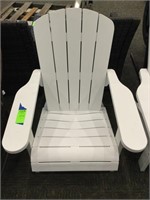 White Patio Chair