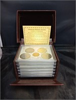150 Years of America Most Famous Coins Set W/ COA.