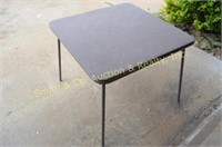 Card Table, Folding Chairs