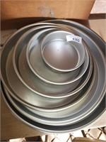 Round Aluminum Baking Pans, Different Sizes