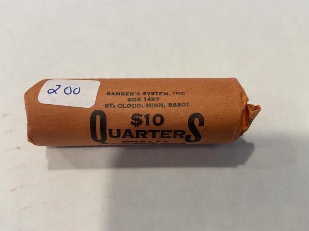 Roll of Bicentennial Quarters