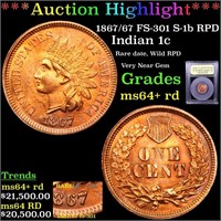 ***Auction Highlight*** 1867/67 FS-301 S-1b RPD In