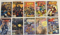 10 Comic Books: Marvel, DC & More: XMen, Batman,