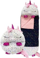 Happy Nappers Arianna The Unicorn Pillow Sleeping