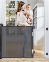 NEW $81 0-180 CM Retractable Stair Gate