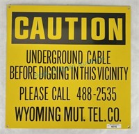 Wyoming telephone sign