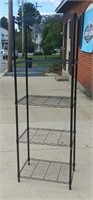 STEEL SHELF UNIT - EXCELLENT CONDITION