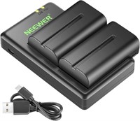 NEEWER NP-F550 Battery Charger Set Compatible with