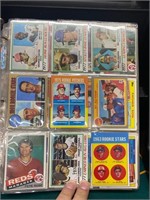 Blue w/Stickers Album Full Baseball Cards-Mixed