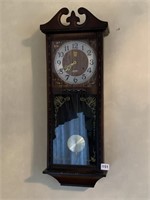 HERITAGE ORIGINAL 31 DAY WALL CLOCK WITH KEY 30"