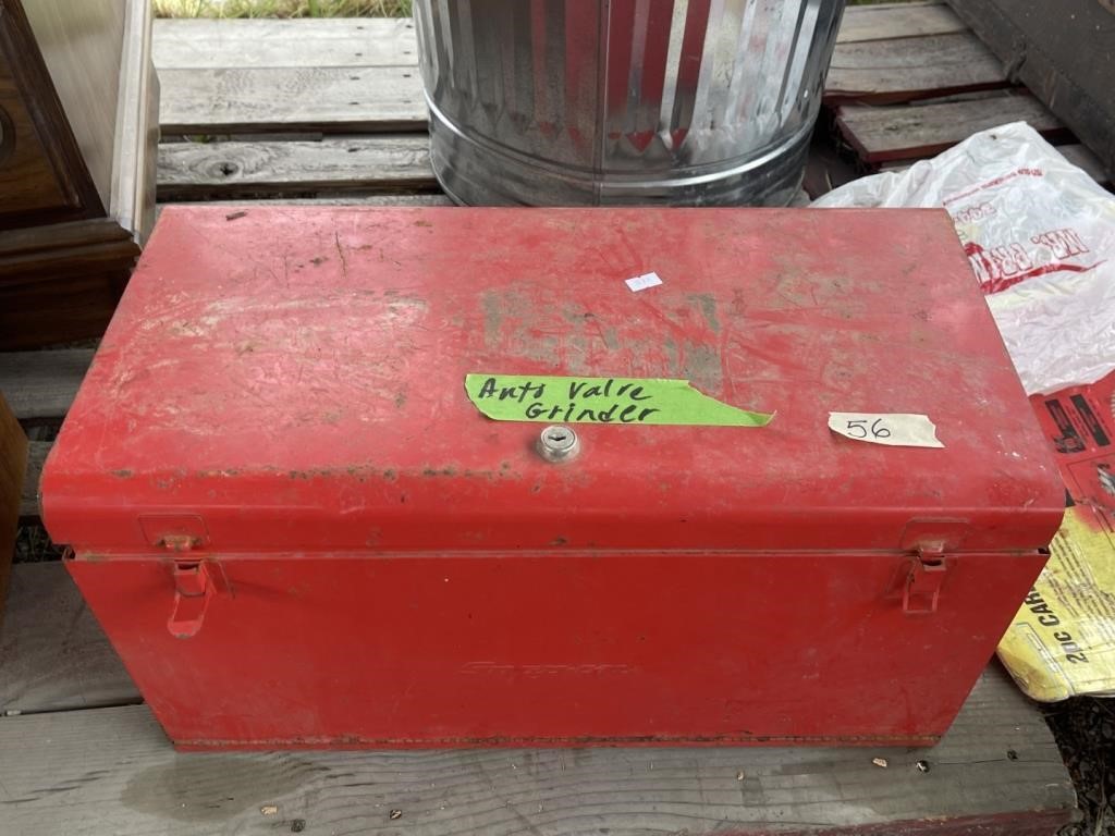 Vintage Snap On travel tool case with ankle ball a