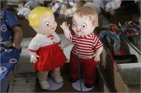 (2) Campbell Souop Kid Dolls w/ stands