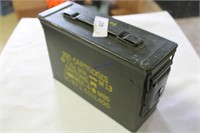 Vintage Military 7.62mm Ammo Box