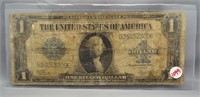 1923 $1 Silver certificate "Horse Blanket".