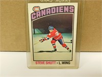 1976-77 OPC STEVE SHUTT CARD