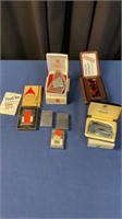 7 vintage lighters, Zippo, Roson