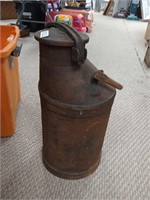 Large oil can gas can