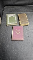 3 Antique Books