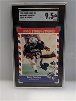 1990 Asher Candy Co Barry Sanders SGC 9.5