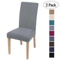 2 Pack  Smiry 2 Pack Dining Room Chair Covers  Str